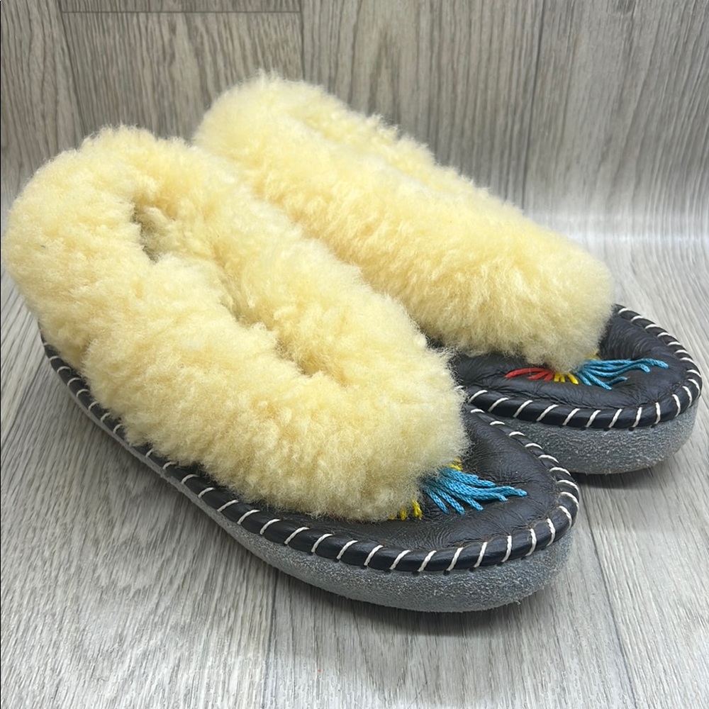 Pole & Swede Women's Size 8 Western Hand Made Slipper booties
